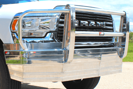 Ali Arc Aluminum Dodge Ram 2500/3500 2019-2023 Front Bumper With Light Tab Standard DGB101L-BumperStock