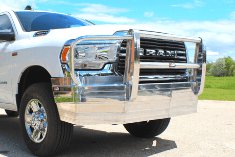Ali Arc Aluminum Dodge Ram 2500/3500 2019-2023 Front Bumper With Light Tab Standard DGB101L-BumperStock
