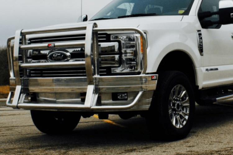 Ali Arc Aluminum Ford F250/F350 Superduty 2008-2010 Front Bumper With Rake FDR277-BumperStock