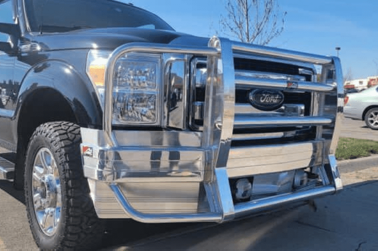 Ali Arc Aluminum Ford F450/F550 Superduty 2011-2016 Front Bumper With Rake FDR278-BumperStock