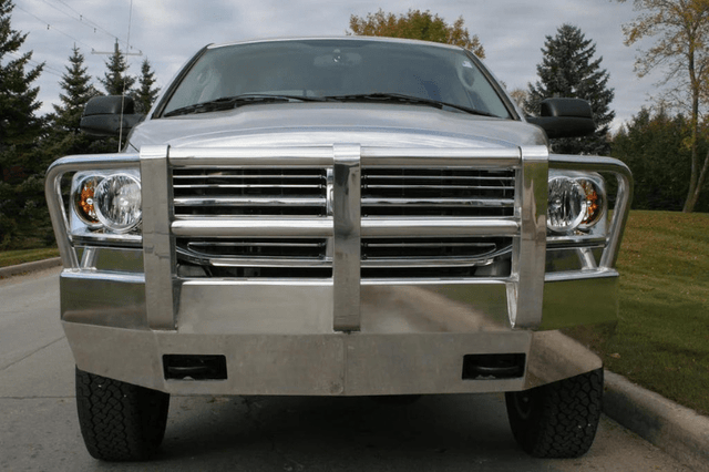Ali Arc Sentinel Dodge Ram 2500/3500 2010-2018 Front Bumper DGB227HL with Light Cutouts-BumperStock