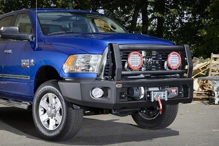 ARB 2237020 Dodge Ram 2500/3500 2010-2018 Modular Sahara Front Bumper Winch Ready-BumperStock