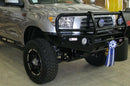 ARB 3415010 Toyota Tundra 2007-2013 Deluxe Front Bumper Winch Ready with Grille Guard, Black Powder Coat Finish-BumperStock