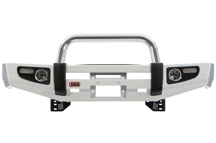 ARB 3913140 Toyota Land Cruiser 1998-2002 Sahara Bar Front Bumper 100 Series Winch Ready-BumperStock
