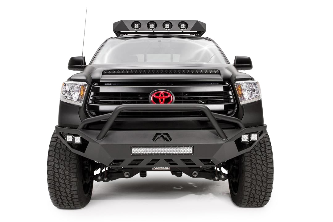 Fab Fours TT14-D2852-1 Toyota Tundra 2014-2021 Vengeance Front Bumper Pre-Runner Guard