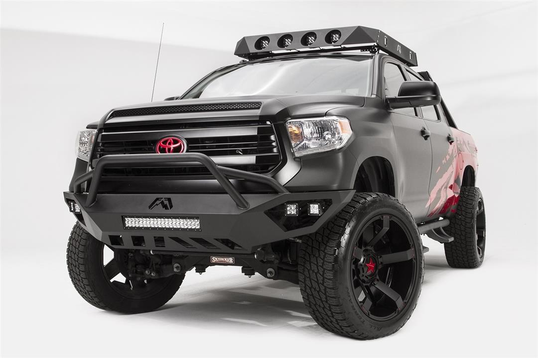 Fab Fours TT14-D2852-1 Toyota Tundra 2014-2021 Vengeance Front Bumper Pre-Runner Guard