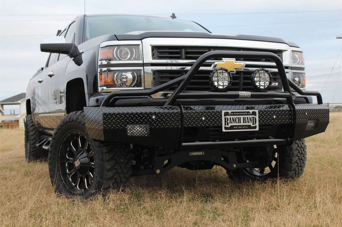 Ranch Hand BSC16HBL1 2016-2018 Chevy Silverado 1500 Summit Bullnose Front Bumper