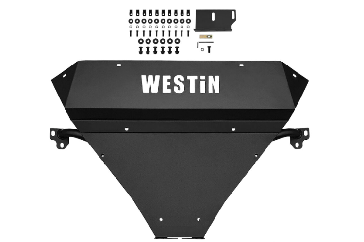 Westin 58-71005 Chevy Silverado 1500/GMC Sierra 1500 2016-2018 Outlaw/Pro-Mod Skid Plate-BumperStock
