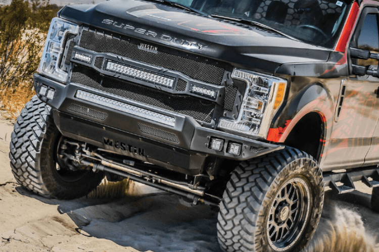 Westin 58-71175 Ford F250/F350 Superduty 2017-2022 Outlaw/Pro-Mod Skid Plate-BumperStock