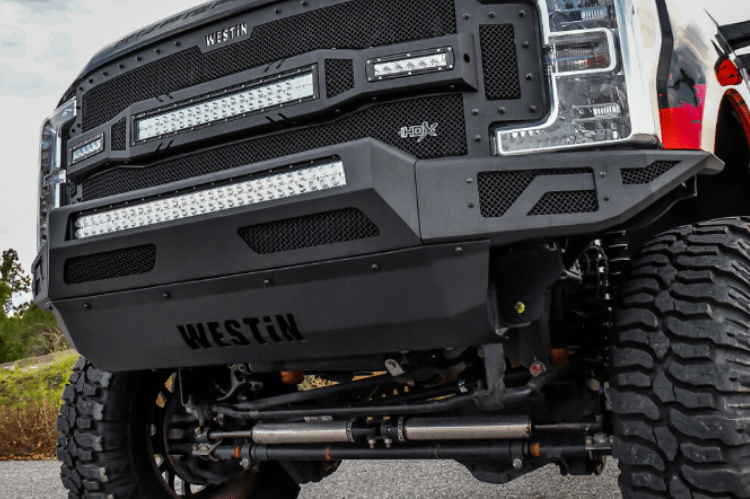 Westin 58-71175 Ford F250/F350 Superduty 2017-2022 Outlaw/Pro-Mod Skid Plate-BumperStock
