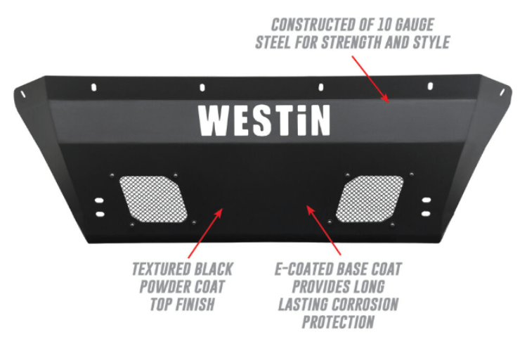 Westin 58-72005 Toyota Tacoma 2016-2023 Outlaw/Pro-Mod Skid Plate-BumperStock