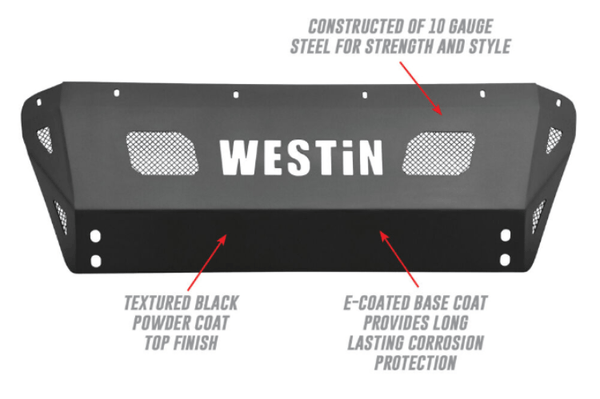 Westin 58-72015 Toyota Tundra 2014-2021 Outlaw/Pro-Mod Skid Plate-BumperStock
