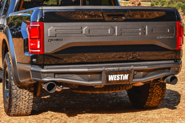 Westin 58-82025 Ford F150 Raptor 2017-2020 Outlaw Rear Bumper-BumperStock