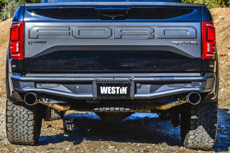 Westin 58-82025 Ford F150 Raptor 2017-2020 Outlaw Rear Bumper-BumperStock
