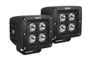 Westin HDX 09-12205B-PR HyperQ B-Force LED Auxiliary Lights-BumperStock