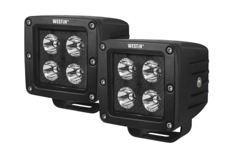 Westin HDX 09-12205B-PR HyperQ B-Force LED Auxiliary Lights-BumperStock