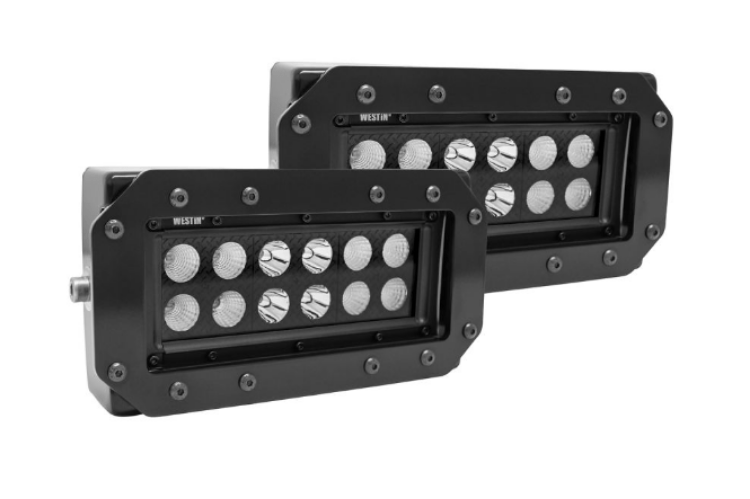 Westin HDX 57-0025 B-Force 6" LED Light Kit Flush Mount-BumperStock