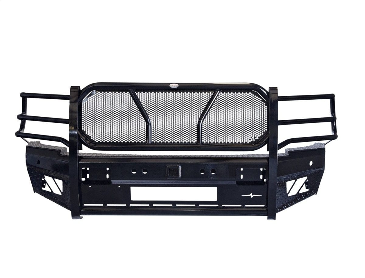 Frontier 130-41-0007 Dodge Ram 2500/3500 2010-2018 Pro Front Bumper with Sensor Holes and Light Bar-BumperStock