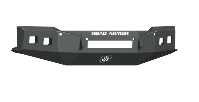 Road Armor 3191F0B-NW 2019-2021 Chevy Silverado 1500 Stealth Front Non-Winch Bumper - BumperStock