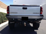 Road Armor 34200B 2000-2007 GMC Sierra 2500/3500 Stealth Rear Winch Bumper - BumperStock