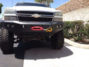 Road Armor 370R0B 2003-2007 Chevy Silverado 2500/3500 Stealth Front Winch Bumper Base Guard-BumperStock