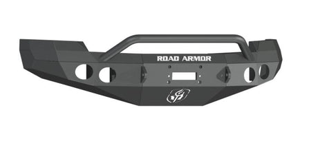 Road Armor 37204B 2008-2010 Chevy Silverado 2500/3500 Stealth Front Winch Bumper Pre-Runner Guard-BumperStock