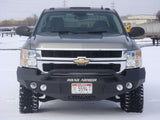 Road Armor 37204B 2008-2010 Chevy Silverado 2500/3500 Stealth Front Winch Bumper Pre-Runner Guard-BumperStock