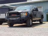 Road Armor 37405B 2008-2010 GMC Sierra 2500/3500 Stealth Front Winch Bumper Lonestar Guard-BumperStock