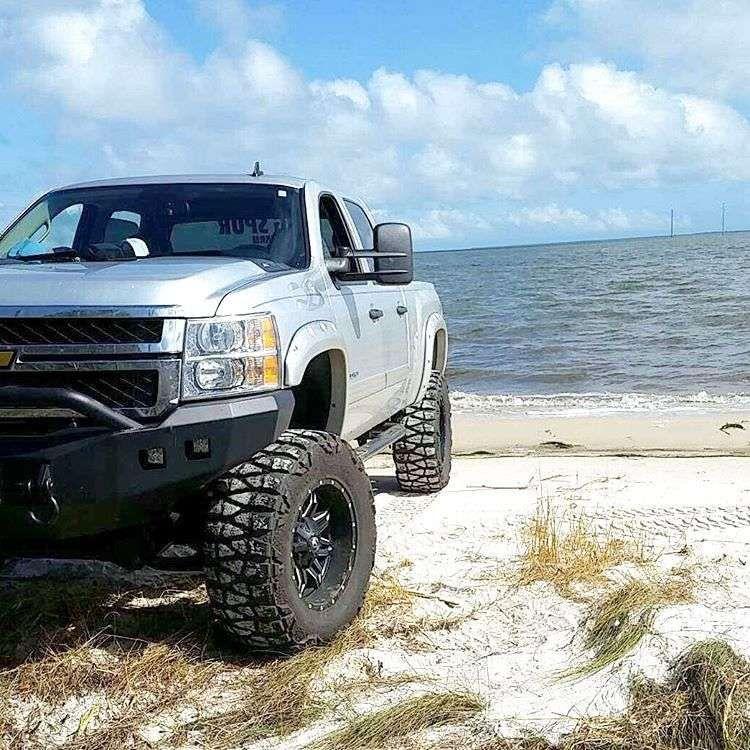 Road Armor 38204B 2011-2014 Chevy Silverado 2500/3500 Stealth Front Winch Bumper Pre-Runner Guard-BumperStock