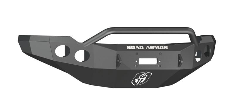 Road Armor 38204B 2011-2014 Chevy Silverado 2500/3500 Stealth Front Winch Bumper Pre-Runner Guard-BumperStock