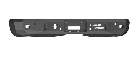 Road Armor 38600B 2008-2010 Chevy Silverado 2500/3500 Stealth Rear Winch Bumper-BumperStock