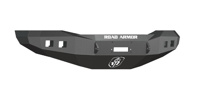 Road Armor 407R0B 2006-2008 Dodge Ram 1500 Stealth Front Winch Bumper Base Guard-BumperStock