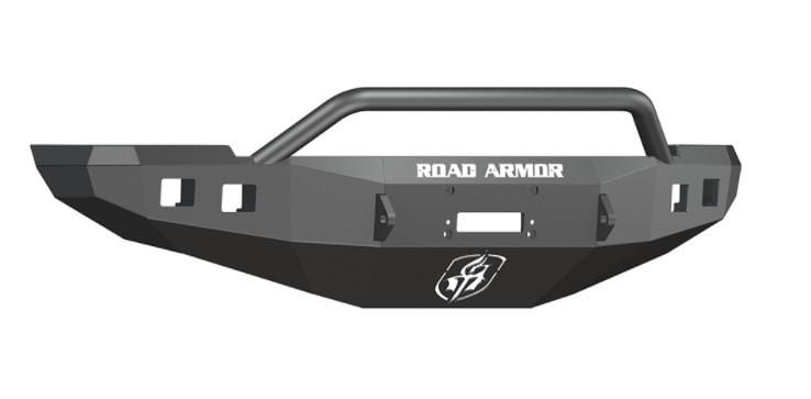 Road Armor 408R4B 2010-2018 Dodge Ram 2500/3500/4500/5500 Stealth Front Winch Bumper Pre-Runner Guard-BumperStock