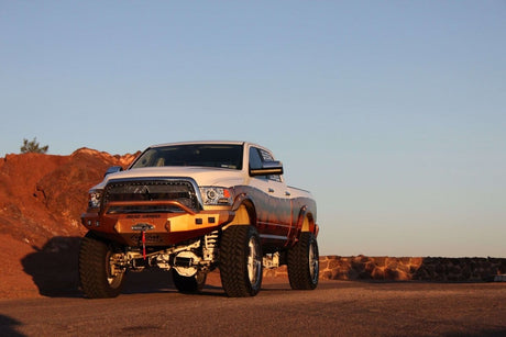 Road Armor 408R4B 2010-2018 Dodge Ram 2500/3500/4500/5500 Stealth Front Winch Bumper Pre-Runner Guard-BumperStock