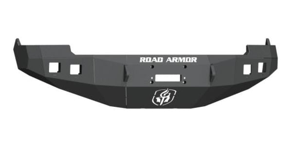Road Armor 4091F0B 2009-2012 Dodge Ram 1500 Stealth Front Winch Bumper Base Guard - BumperStock