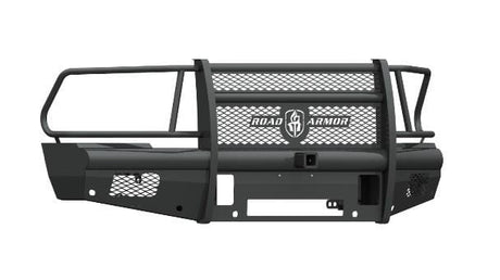 Road Armor 410VF26B 2010-2018 Dodge Ram 2500/3500/4500/5500 Vaquero Front Non-Winch Bumper Full Guard - BumperStock