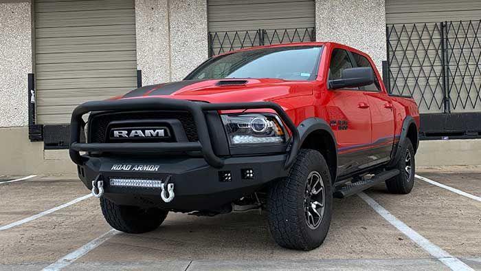 Road Armor Stealth 4151F5B-NW 2015-2018 Ram Rebel 1500 Non-Winch Front ...