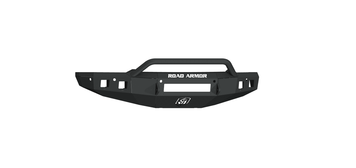 Road Armor 4191F4B-NW 2019-2021 Dodge Ram 1500 Stealth Front Non-Winch Bumper Pre-Runner Guard - BumperStock