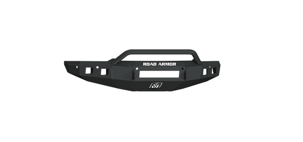 Road Armor 4191F4B-NW 2019-2021 Dodge Ram 1500 Stealth Front Non-Winch Bumper Pre-Runner Guard - BumperStock