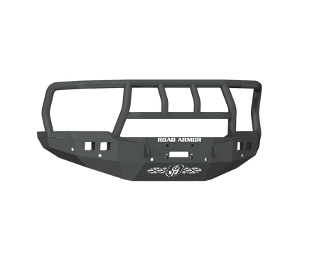 Road Armor 4194F2B 2019-2021 Dodge Ram 2500/3500/4500/5500 Stealth Front Winch Bumper Titan II Guard - BumperStock