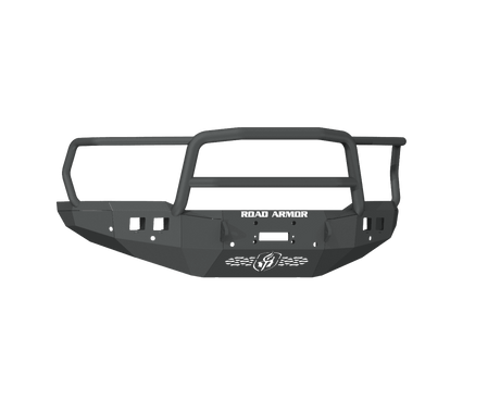 Road Armor 4194F5B 2019-2021 Dodge Ram 2500/3500/4500/5500 Stealth Front Winch Bumper Lonestar Guard - BumperStock