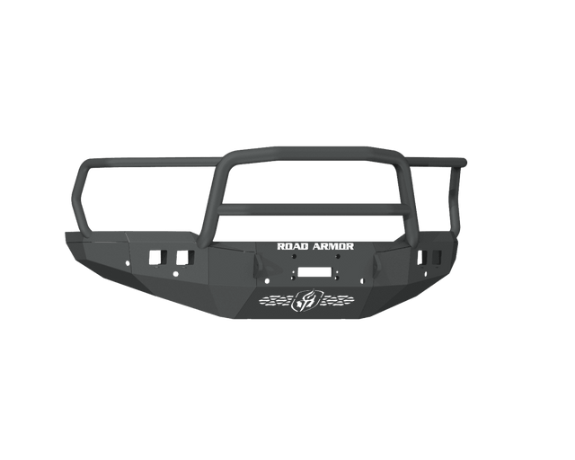 Road Armor 4194F5B 2019-2021 Dodge Ram 2500/3500/4500/5500 Stealth Front Winch Bumper Lonestar Guard - BumperStock