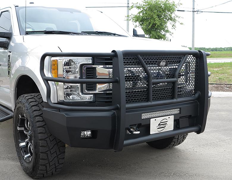 Steelcraft 60-11380CC 2017-2022 Ford F250/F350 Super Duty HD Elevation Front Bumper-BumperStock