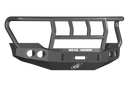 Road Armor Stealth 611402B 2011-2016 Ford F250/F350/F450/F550 Super Duty Winch Front Bumper with Titan II Guard and Round Light Cutouts - BumperStock