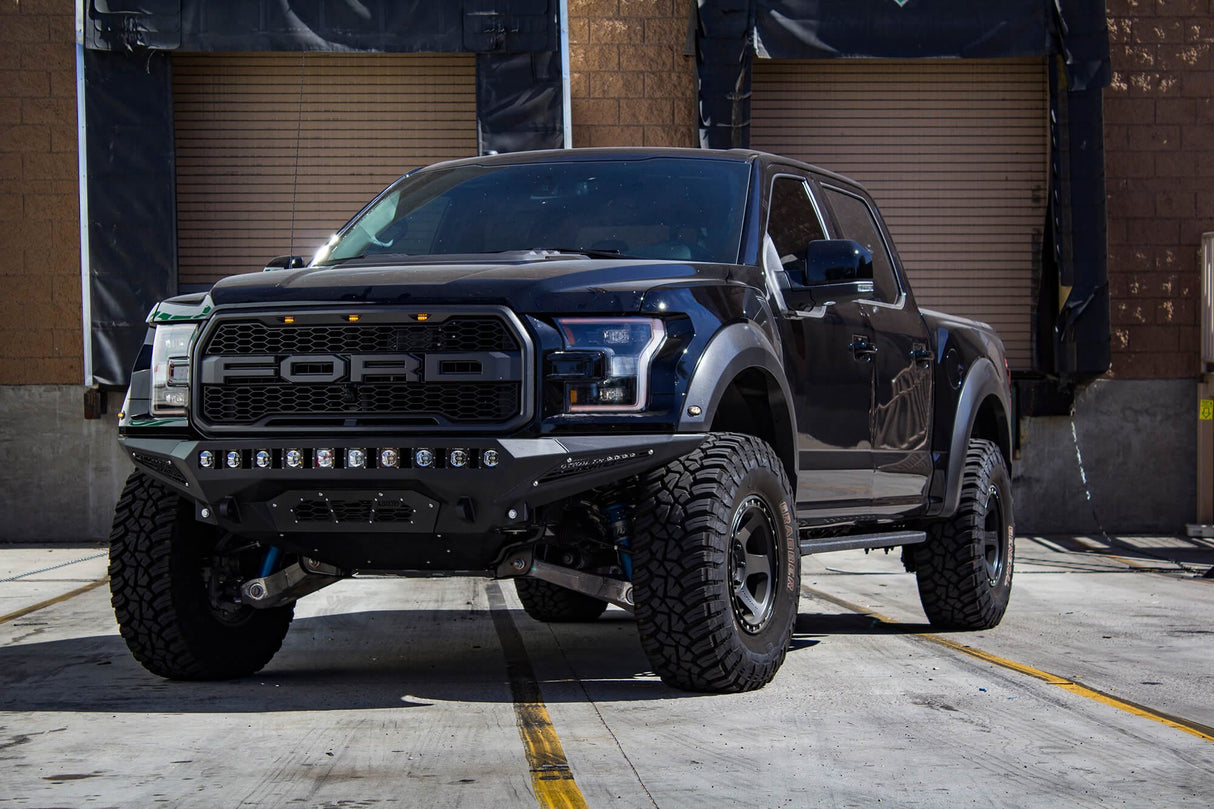 ADD F111182860103 2017-2020 Ford F150 Raptor Stealth Fighter Front Bumper - BumperStock