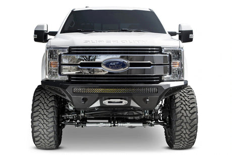 ADD F161202860103 2017-2019 Ford F250/F350 Superduty Stealth Fighter Front Bumper Winch Ready - BumperStock