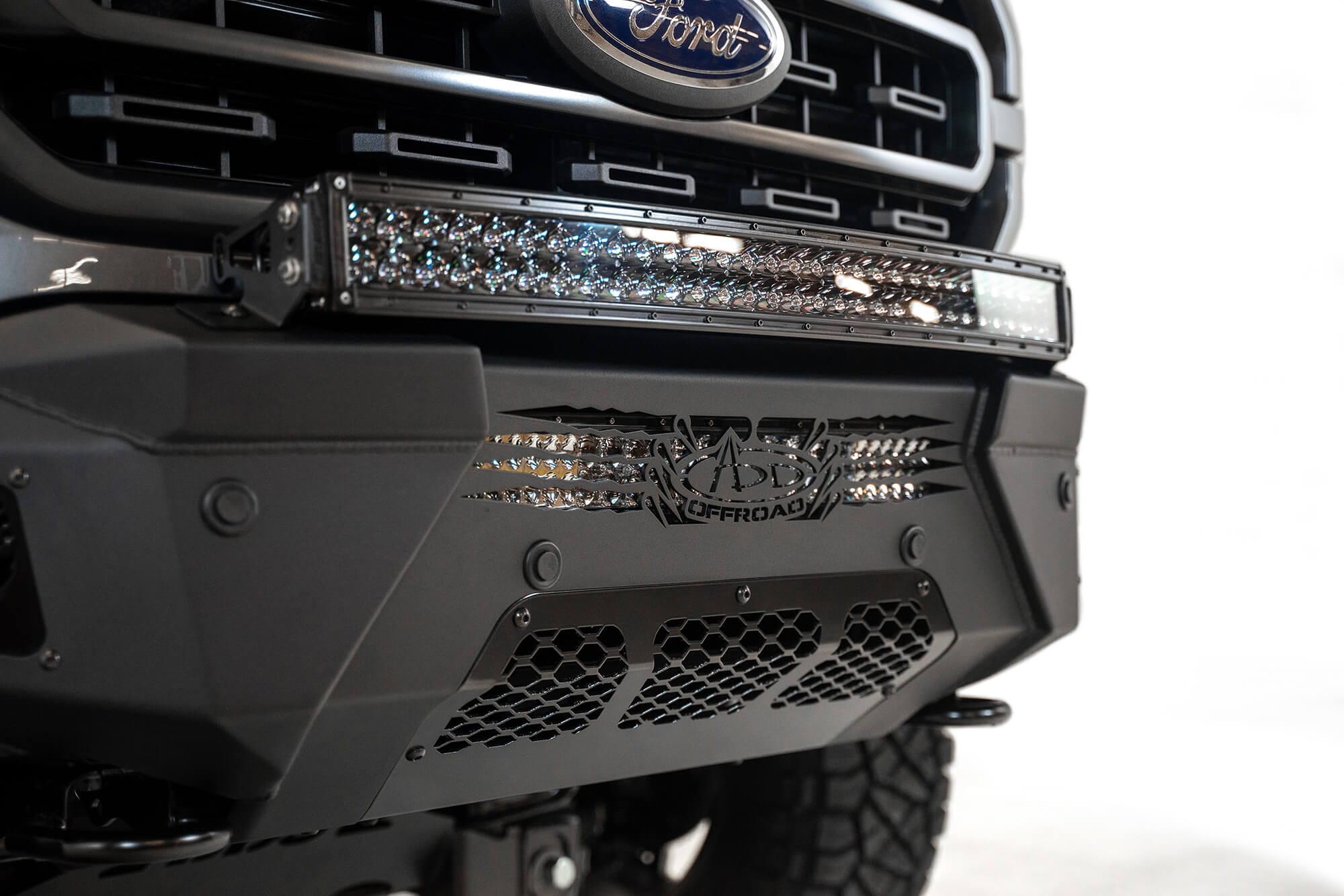 ADD F190111040103 2021-2022 Ford F150 HoneyBadger Front Bumper - BumperStock