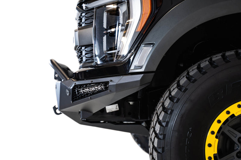 ADD F210221180103 2021-2022 Ford Raptor HoneyBadger Front Bumper with Top Hoop - BumperStock