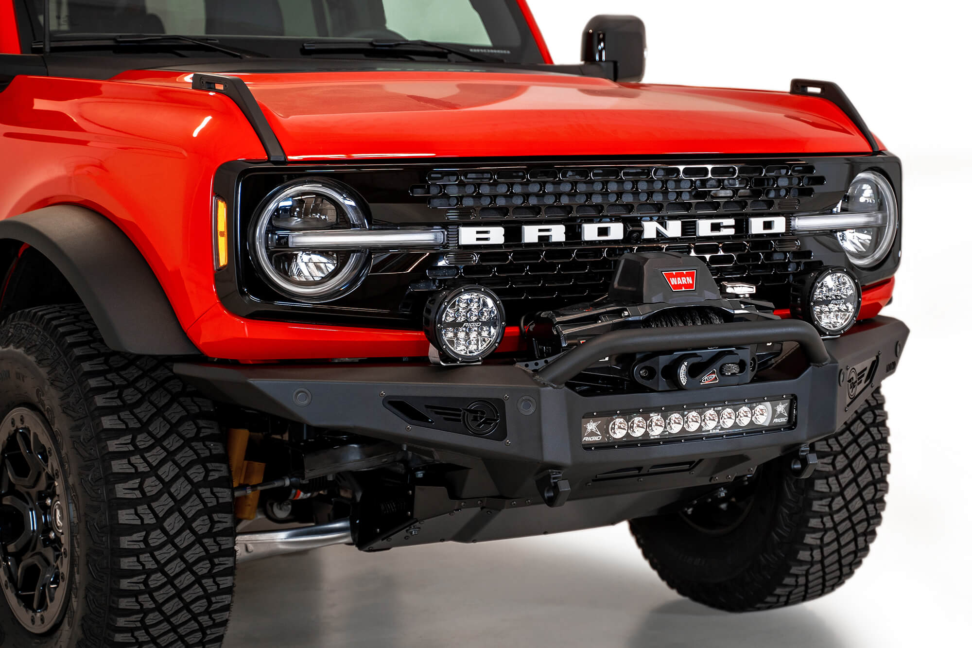ADD Rock Fighter Ford Bronco Front Bumper 2021-2023 ADD Rock Fighter Ford Bronco Front Bumper 2021-2023