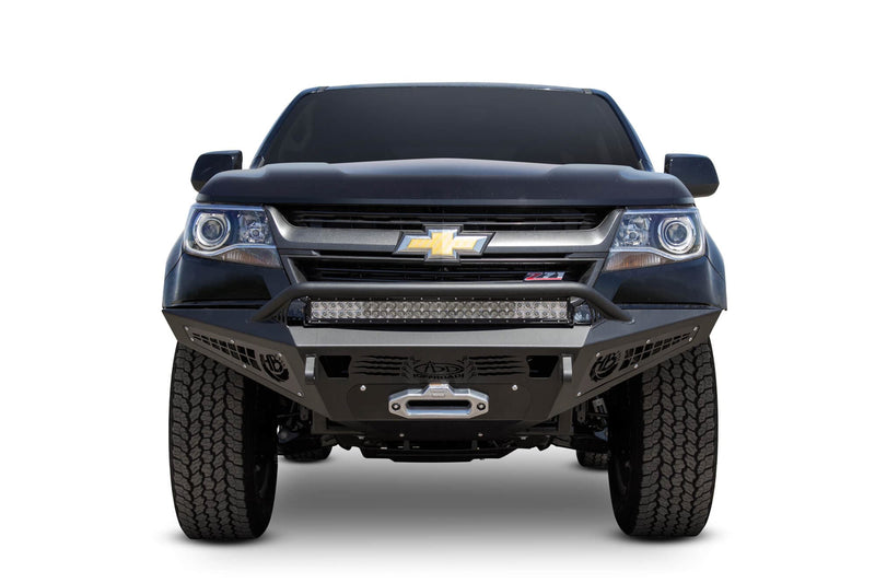 ADD F357382720103 2015-2020 GMC Canyon HoneyBadger Front Winch Bumper - BumperStock